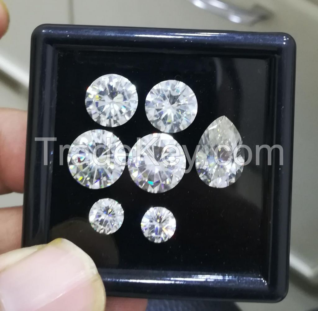 Super White Moissanite Diamond