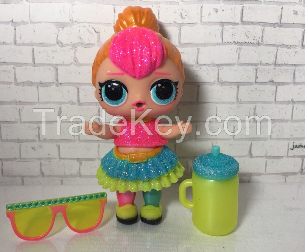 LOL Surprise Doll Glam Glitter Neon Q.T. L.O.L New Out Of Pack Neon