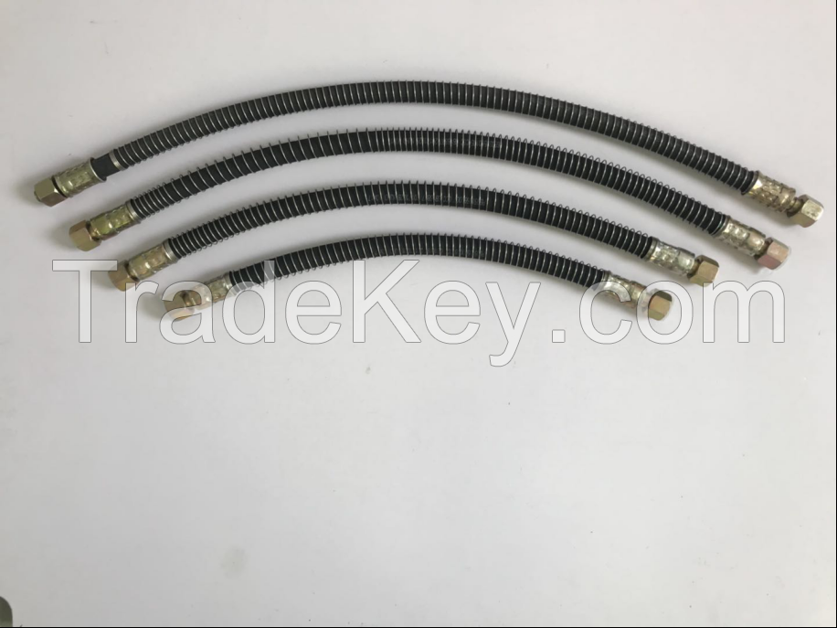 Brake hose and pipe assembly