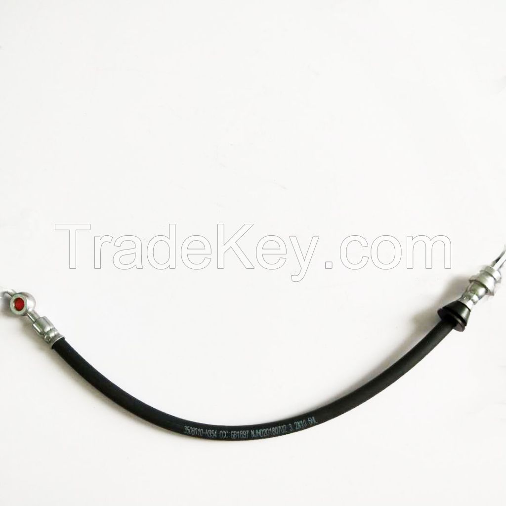 Brake hose and pipe assembly