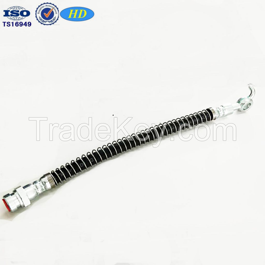 Brake hose and pipe assembly