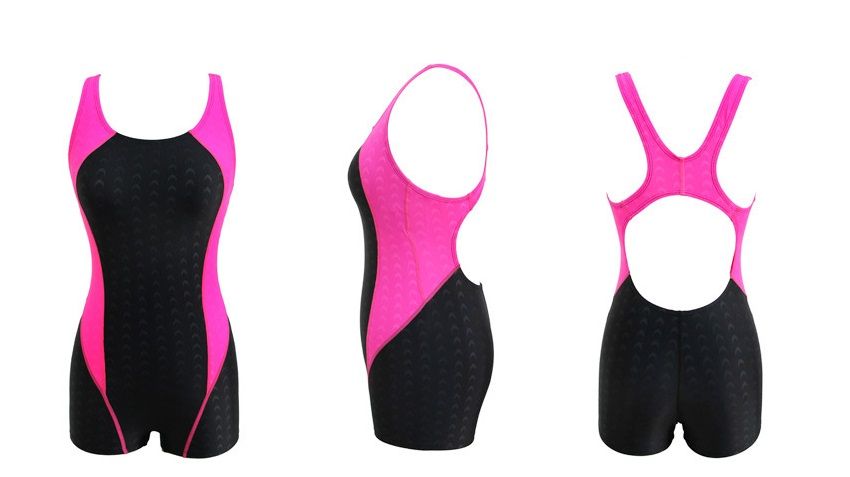 Brand Boxer one-piece swimsuit professional sport swimsuit women athle