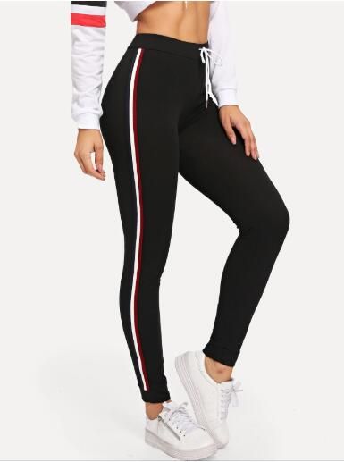 Mesh Contrast Leggings