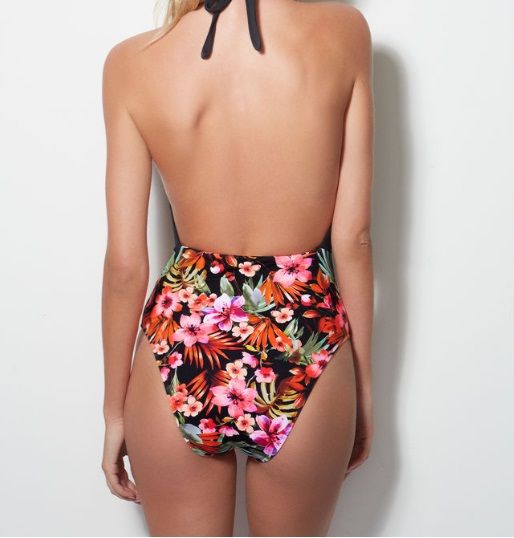 Pretty floral bikini briefs