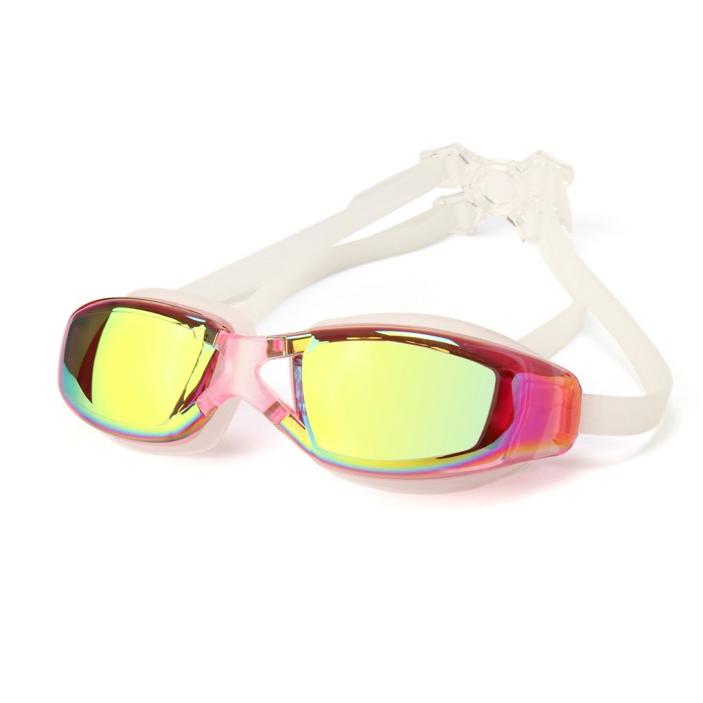 Adult Women Men Professional Waterproof Clear Glasses Anti-Fog UV Swimming Goggles Adjustable Swim Natacion Piscina