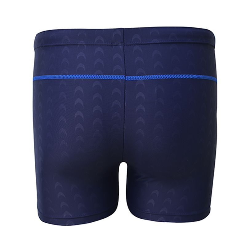 Swimwear with flame pattern for men, swimsuit, blue and black swimsuit