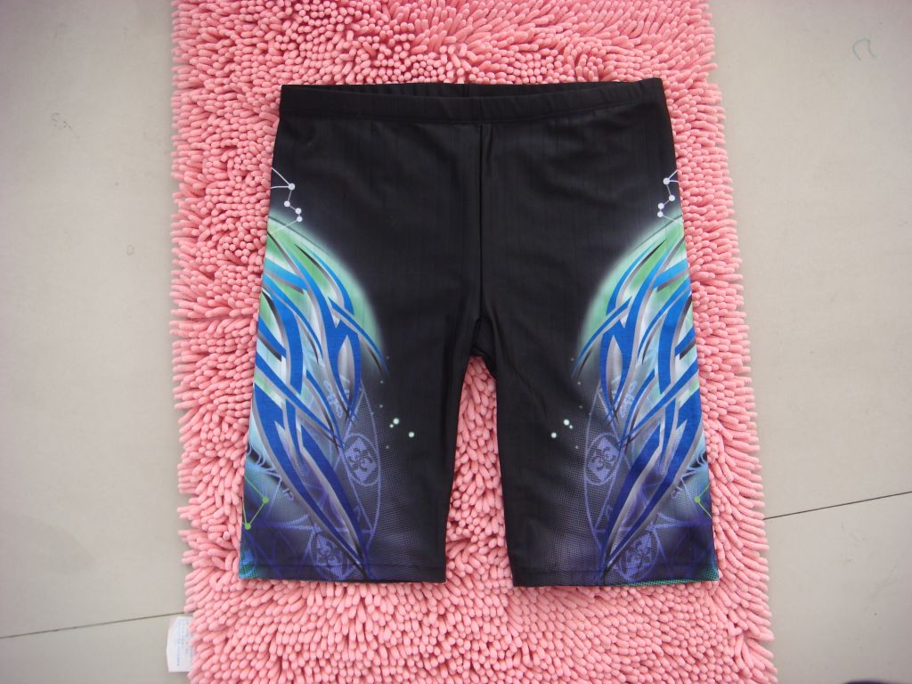 Shark skin long water repellent bath brand Sprot short man racing trousers suit