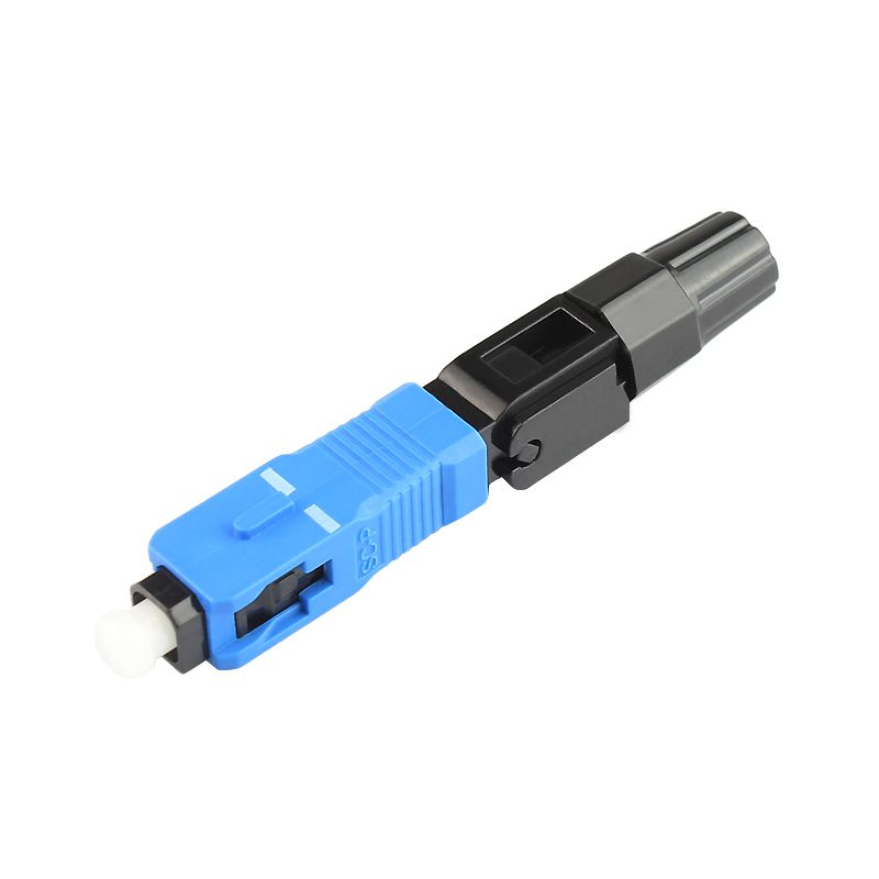 100 STKS FTTH SC UPC single-mode glasvezel SC UPC quick connector FTTH Glasvezel Fast Connector SC Connector Free shipping