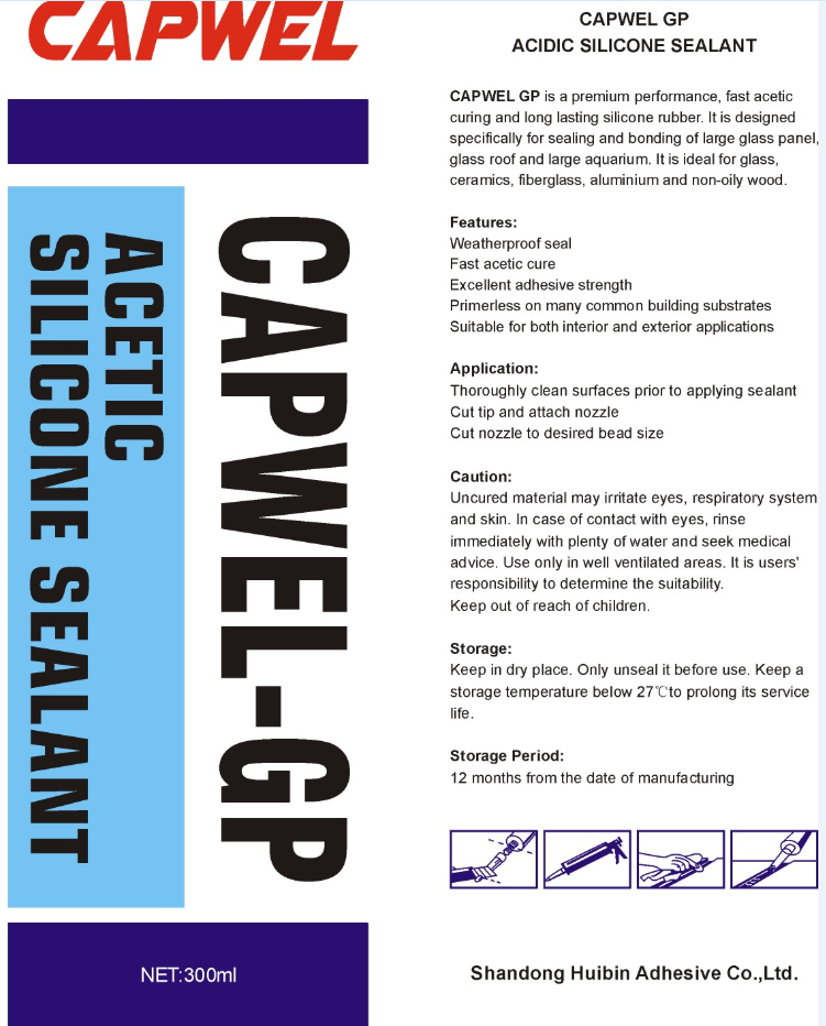 CAPWEL GP(silicone sealant       