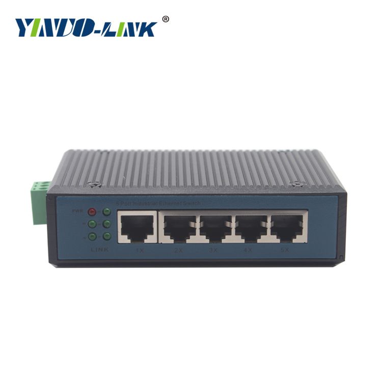 YINUO-LINK 1.5V RJ45 port Industrial Ethernet Switch Plug and Play Eth