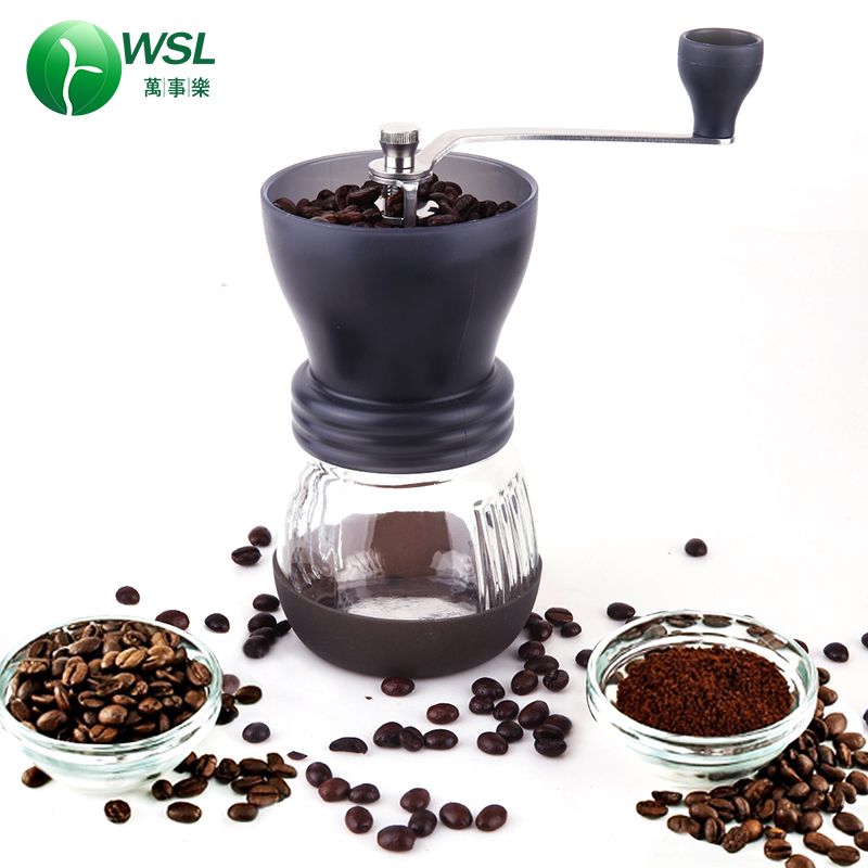 Factory Price Black Brown Lemon Green Great Manual Coffee Grinder Mill