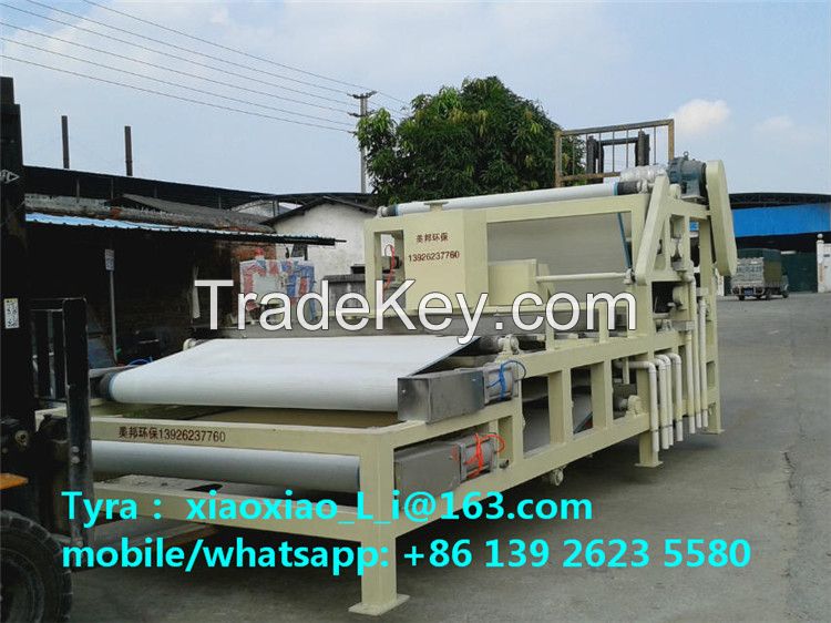 Automatic belt filter press machine