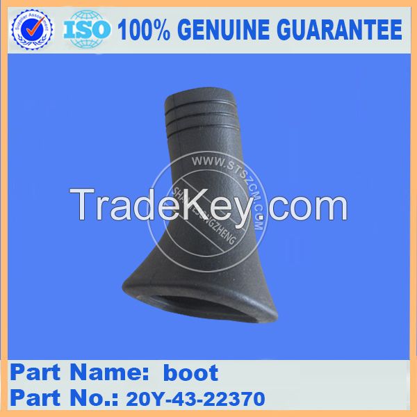 sell PC200-8 boot 20Y-43-22370 operator's cabin parts for excavator gear lever boot(Email:bj-*****