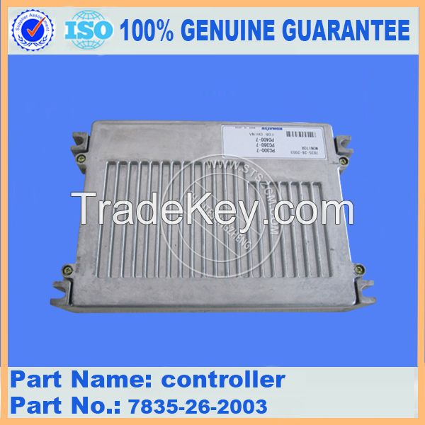 sell Excavator spare parts PC300-7 CONTROLLER 7835-26-2003(Email:bj-*****