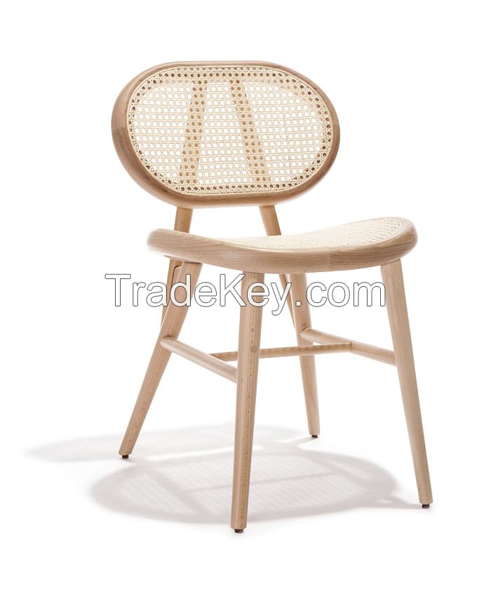 Ash and Rattan Furnitures for Restaurants