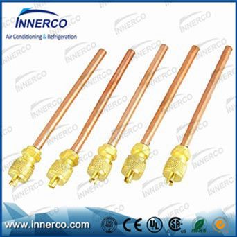 Freezer refrigeration access valve/charging valve