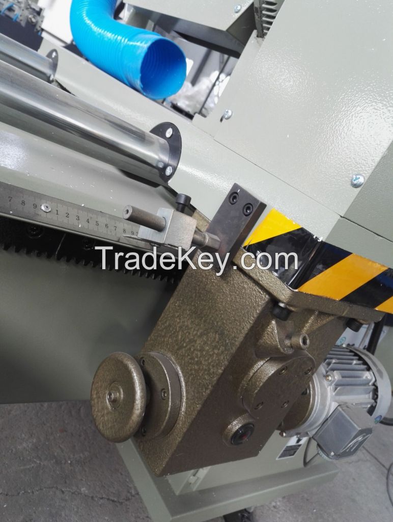 Double head cutting saw machine for PVC window and door
