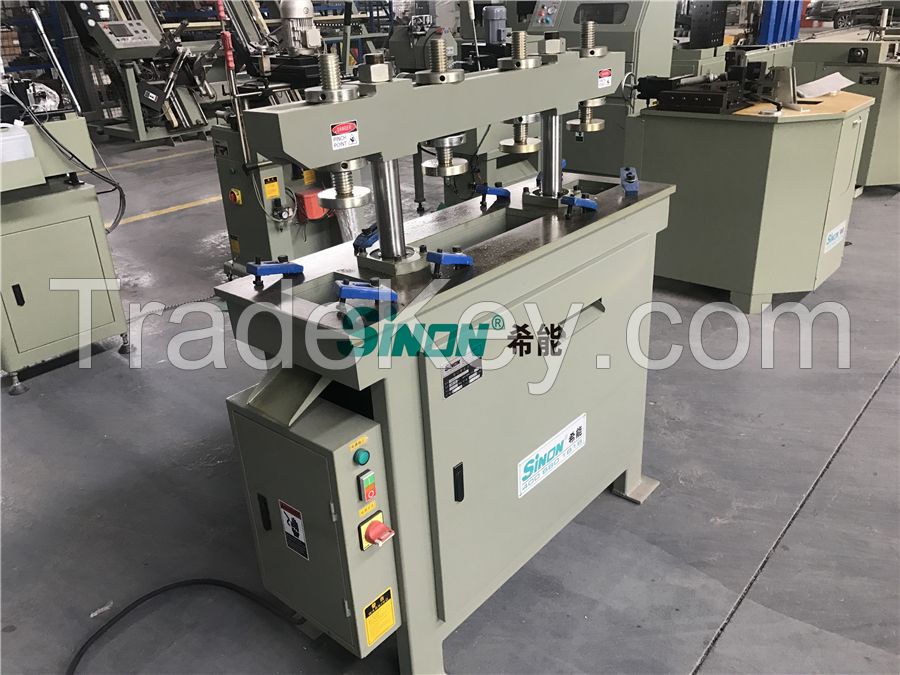 Sinon Brand Double Column Aluminum Window And Door Punching Machine