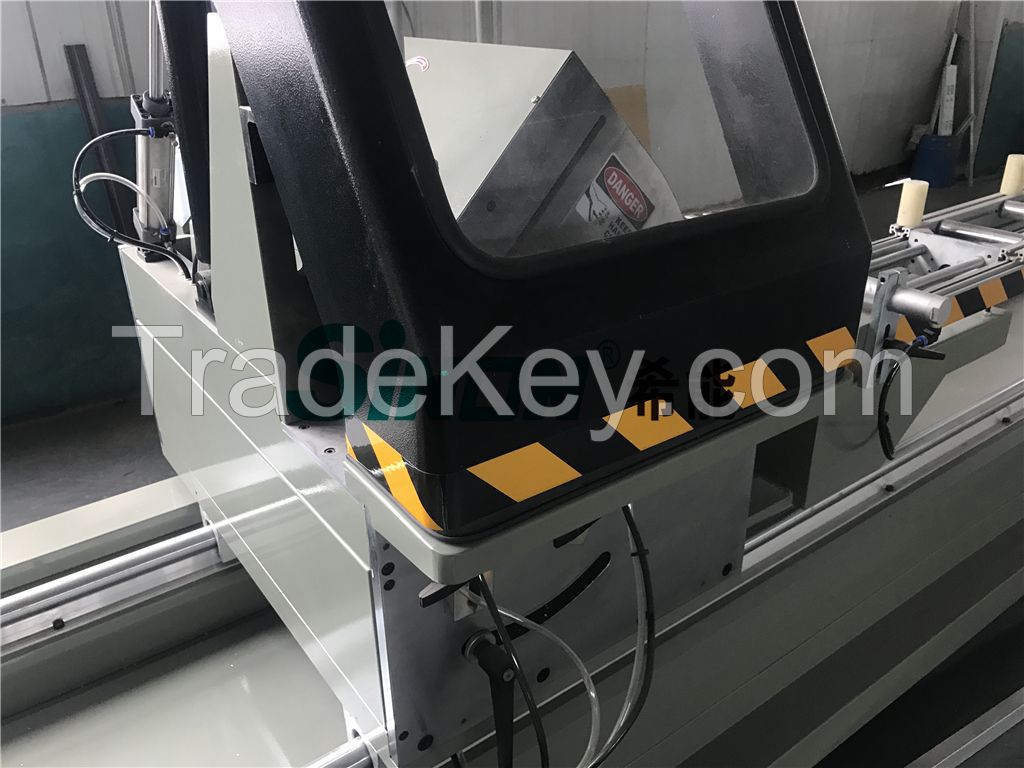 CNC Double Head Aluminum Profile Cutting window fabrication machine