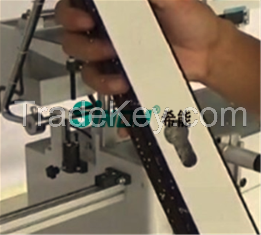 Single Axis aluminium profile copying routing machines for windows