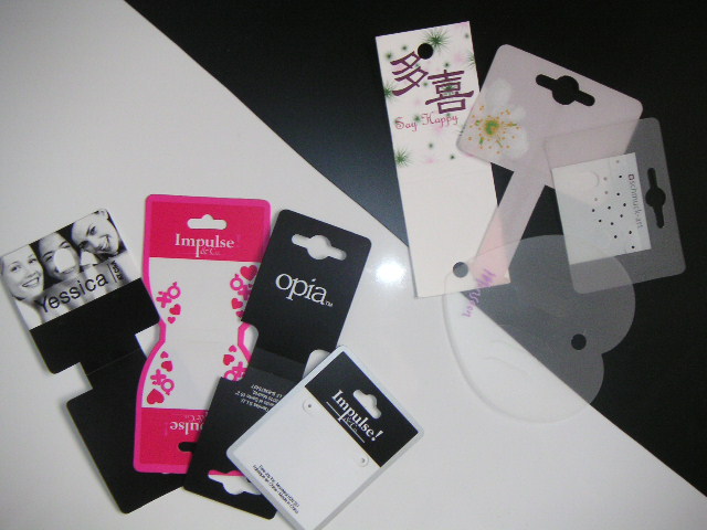 earring card,necklace card,ring card,pp card, sticker, barcode