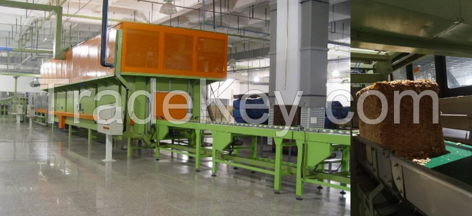 30 kw/2450 MHz Tobacco Stem Puffing Microwave Tunnel Machine