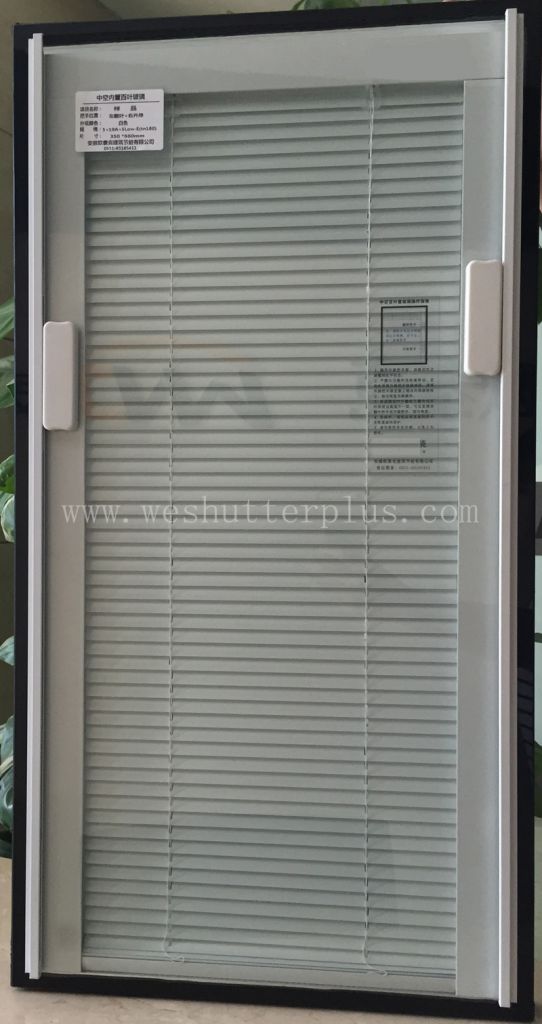 Insulating Glass With Inserted Blinds, Blinds In Double Glass, Venetian Blinds in-between Glass