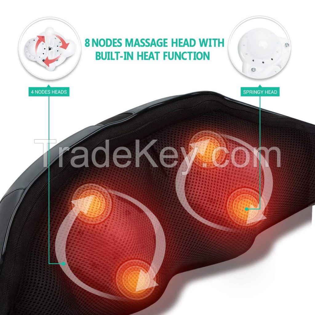 Electric Kneading Shiatsu Neck Shoulder Massager with Heat