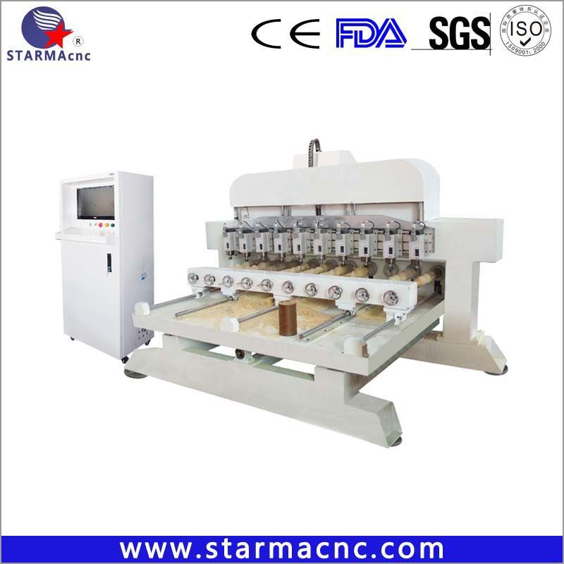 Best High Speed CNC Router 3D CNC Cutting / Milling Machine for Wood