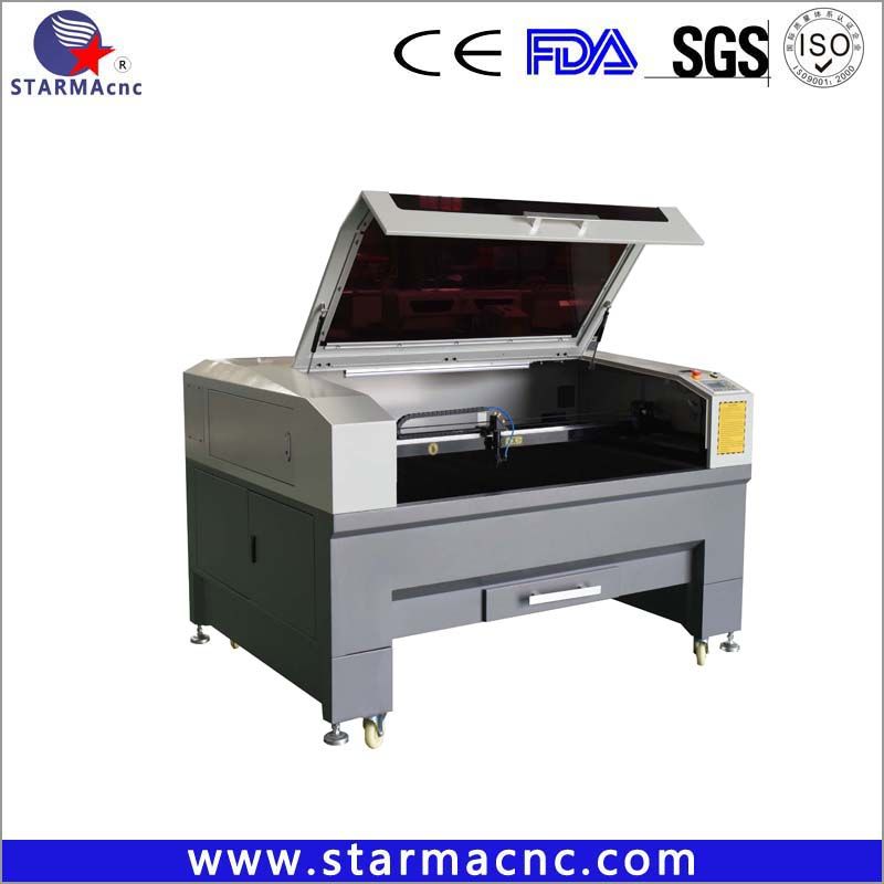 USA Inproted lens cnc co2 laser cutting engraving machine