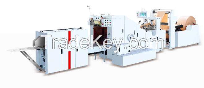 AUTOMATIC HIGH SPEED SQUARE BOTTOM PAPER BAG MACHINE