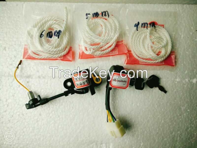 4mm 5mm 6mm Starter string(1.3m) Rope Nylon Generator Starter Rope