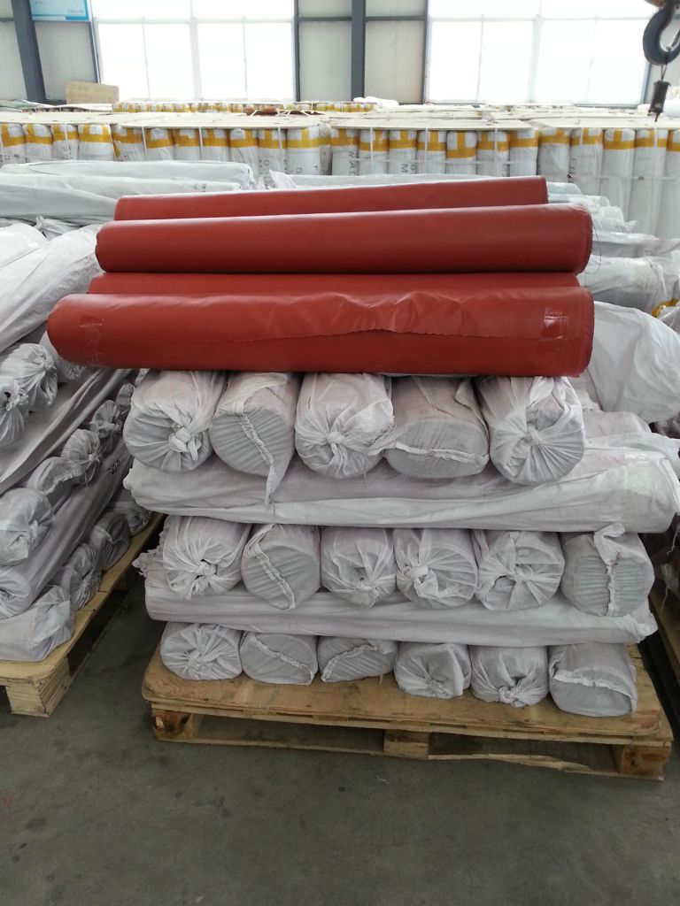 silicone rubber coated fiber glass