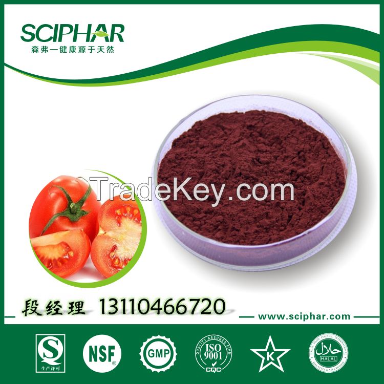 High quality Tomato Extract Tomato PE lycopene 5% 10% HPLC