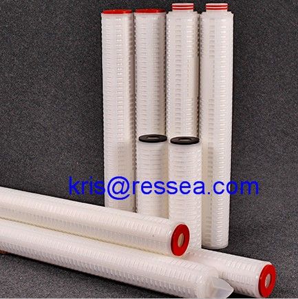 High quality PP/PES/PVDF/NYLON pleated filter cartridge 10'' 20'' 30'' 40''