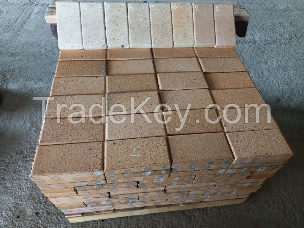 Refractory bricks for gardening decoration
