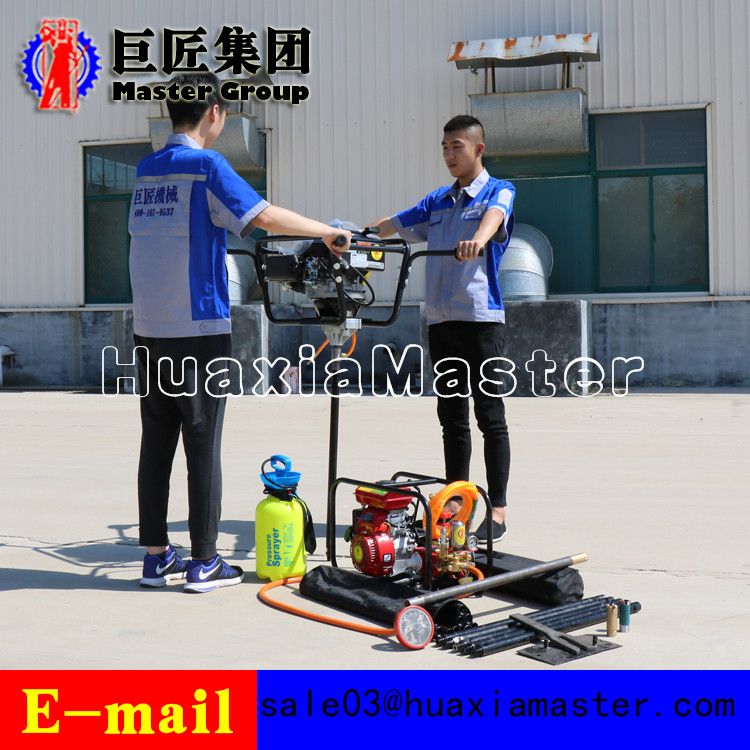 Factory direct sale knapsack diamond core drilling machine for sale