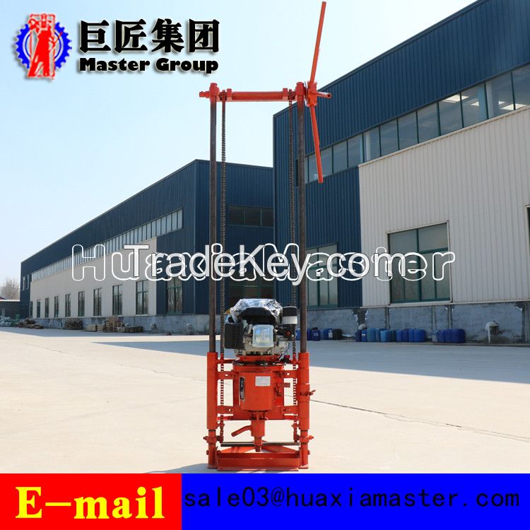 Manufacturer's direct sale QZ-1B portable sampling core drilling rig with gasoline engine