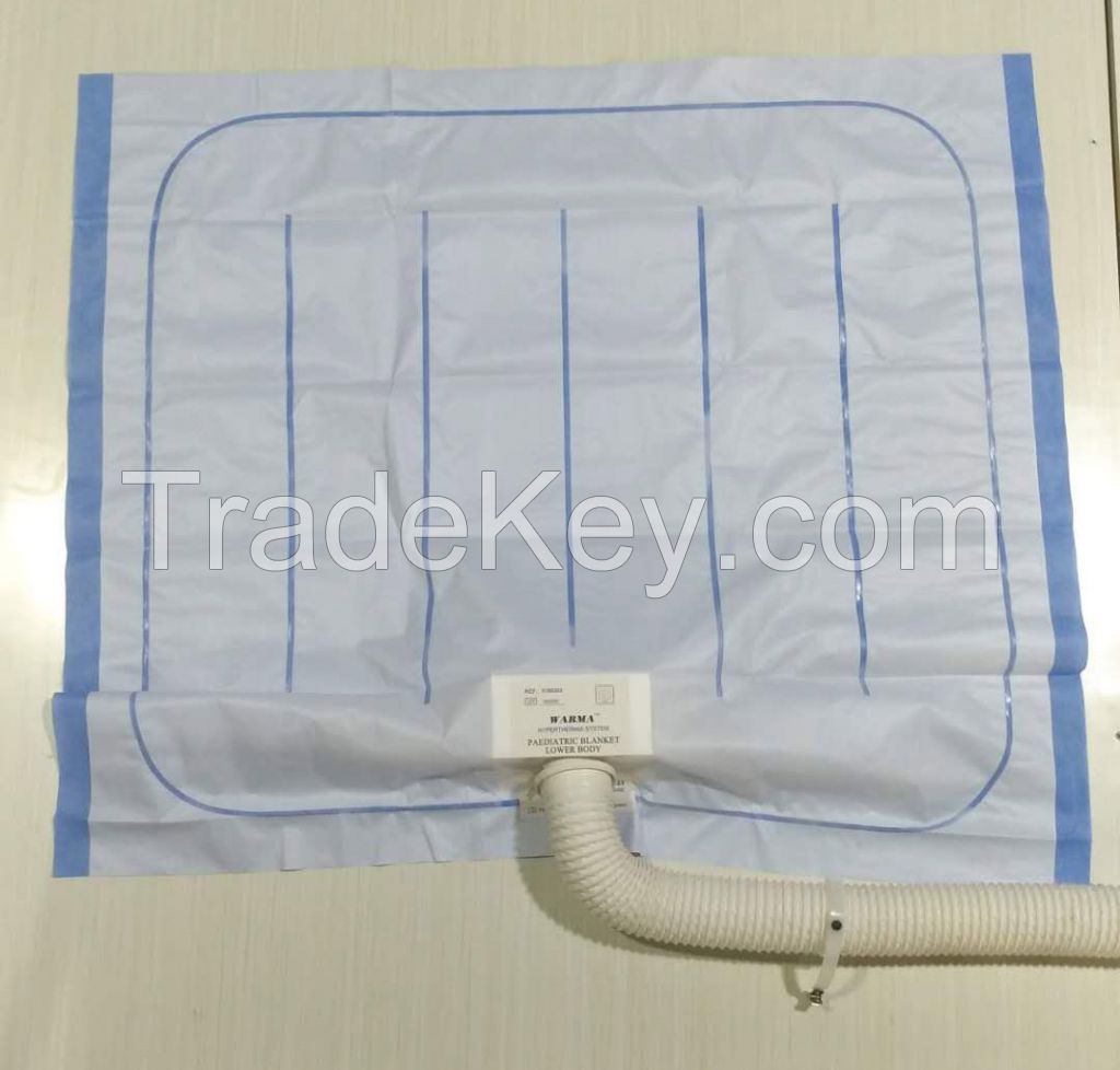 Disposable Surgical Infant Lower Body Forced-Air Warming Blanket For Operation Room
