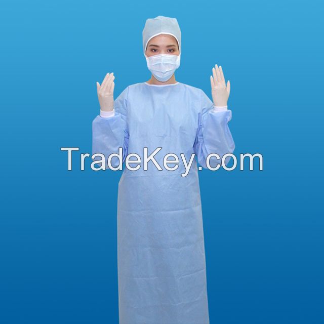 Disposable Non-woven Operating Coat Surgical Gown