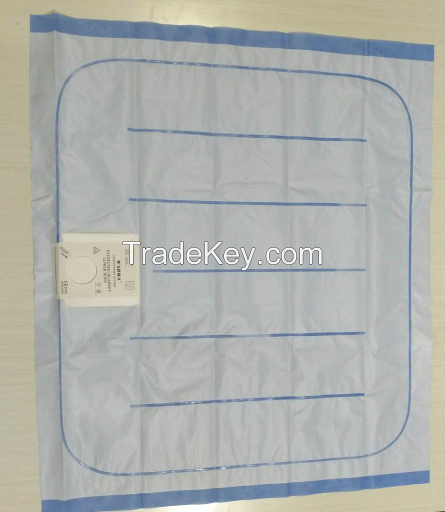 Disposable Surgical Infant Lower Body Forced-Air Warming Blanket For Operation Room