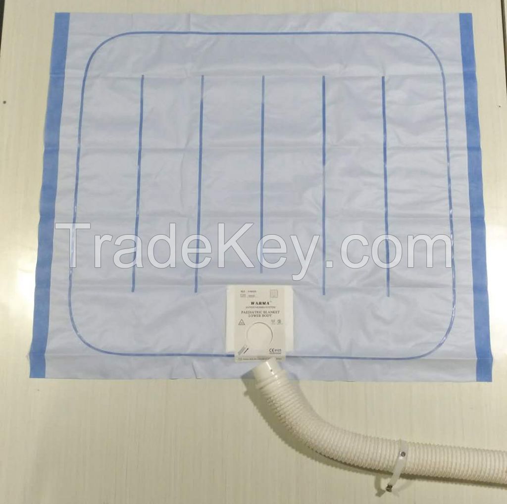 Disposable Surgical Infant Lower Body Forced-Air Warming Blanket For Operation Room