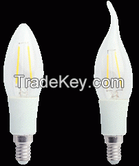 High quality E26/E27/B22/E14 Led Candle Light/ Filament Led Candle Light