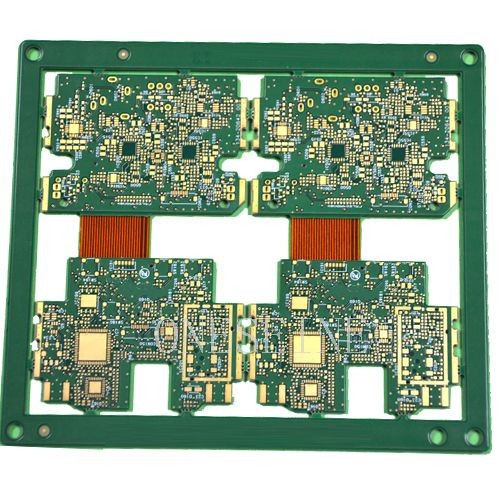 Customized Immersion Gold 6 Layer Rigid-flex PCB From Shenzhen Manufacture