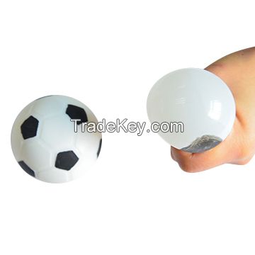 soft plastic rubber sports stress ball for stress relief