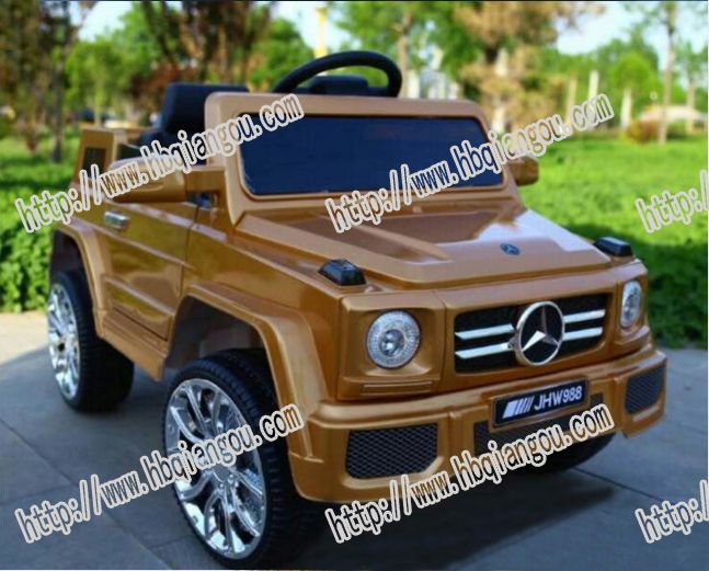 hot sale remote control double drive rechargeable children ride toy electric car