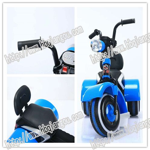 three wheels battery charger remote control children ride electric toy motorcycle