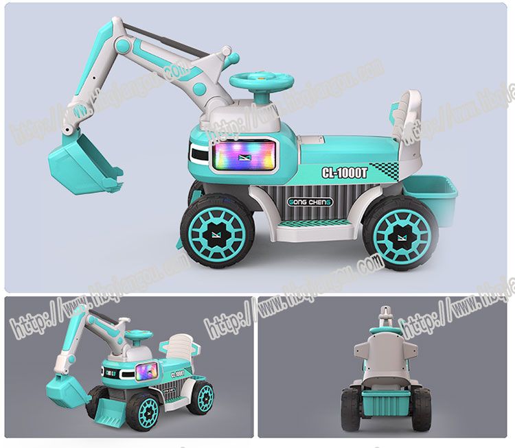 new design rechargeable battery power popular toy electric kid navvy car