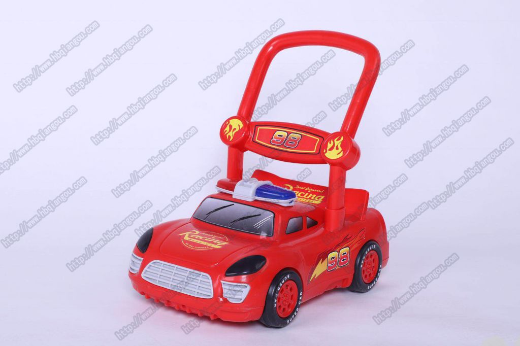 colorful appearance help baby walk early education music kid electric walker car