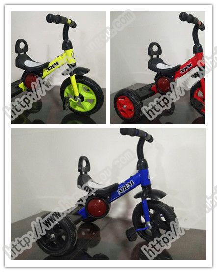 cheap wholesale factory high quality plastic gift children ride three wheels bicycle